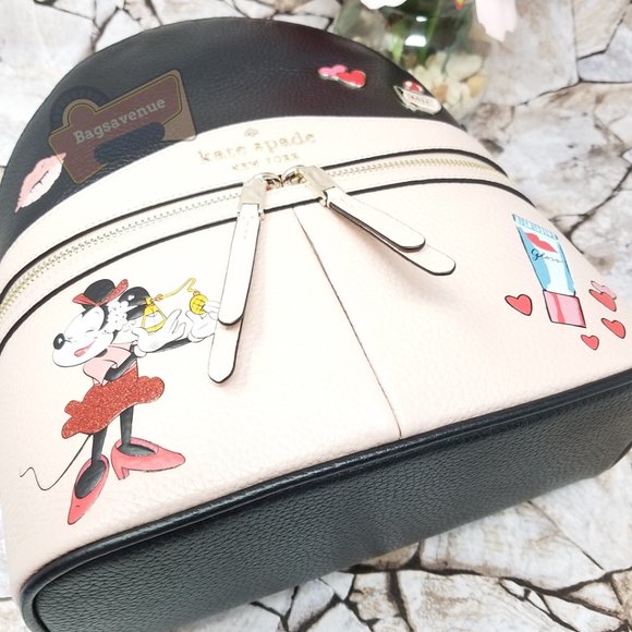#bagsavenue FAST SHIPPING Minnie Mouse Disney KS Karina Backpack Kate Spade main image 15